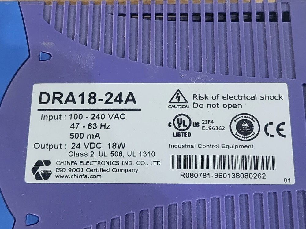 Leutz Chinfa DRA18-24A Power Supply