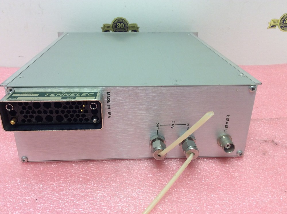 TENNELEC NIM computer module model # FM 40A Flowmeter BIN MODULE