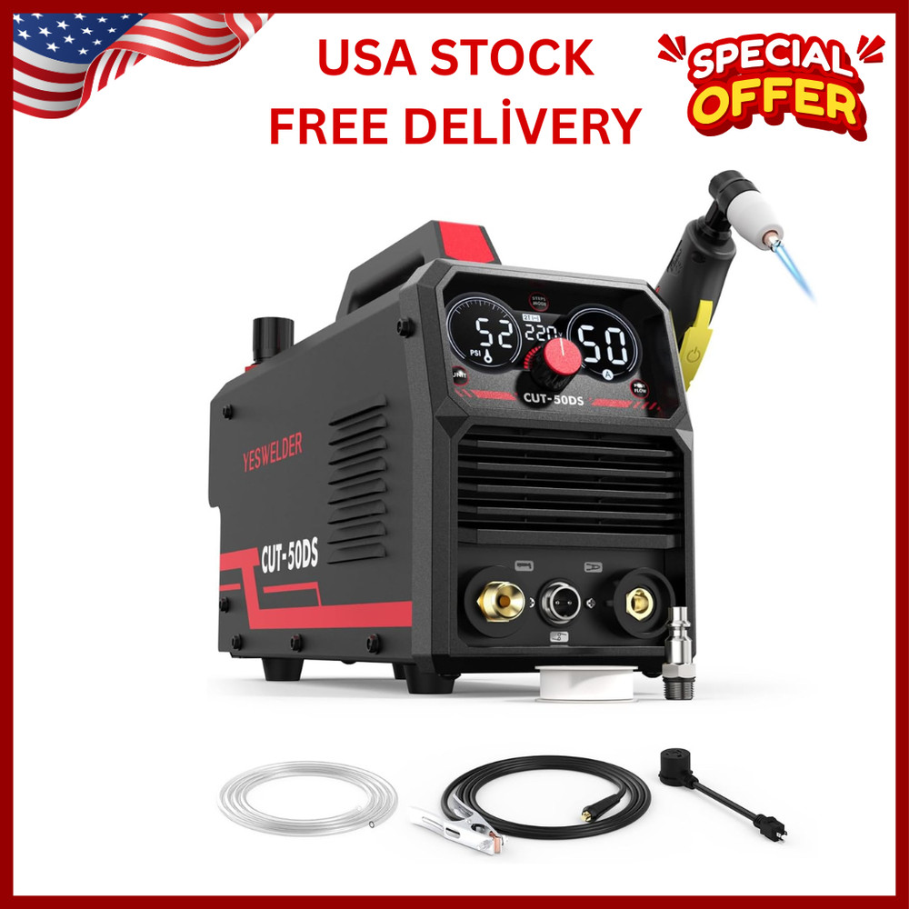 Professional YESWELDER Plasma Cutter with Air Filter, Lightweight & Efficient