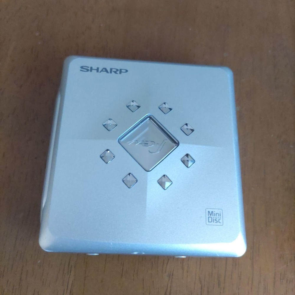 Sharp MD-ST700-S Portable MD Player Power Check JUNK