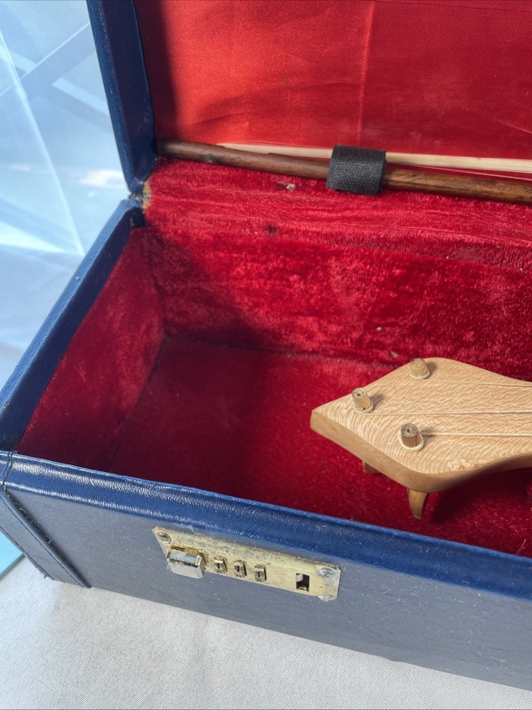 ROOSEBECK 3-STRING REBEC w/ BOW & HARD CASE