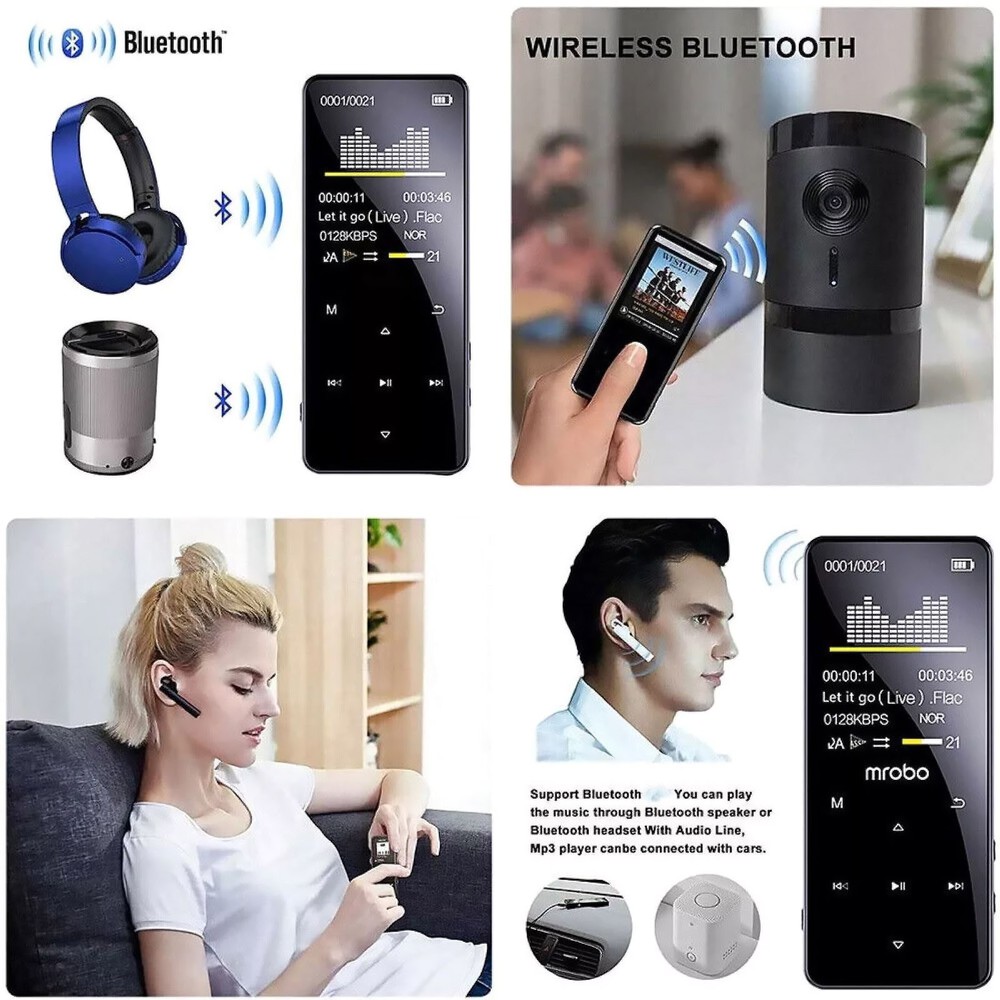 5.0 Bluetooth Lossless Music Audio Recorder Support Quick Charge Technology