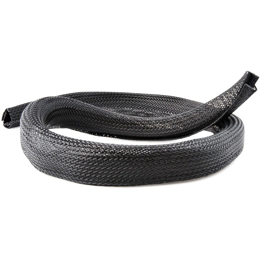 StarTech.com 10ft (3m) Cable Management Sleeve, Trimmable Heavy Duty Cable Wrap,