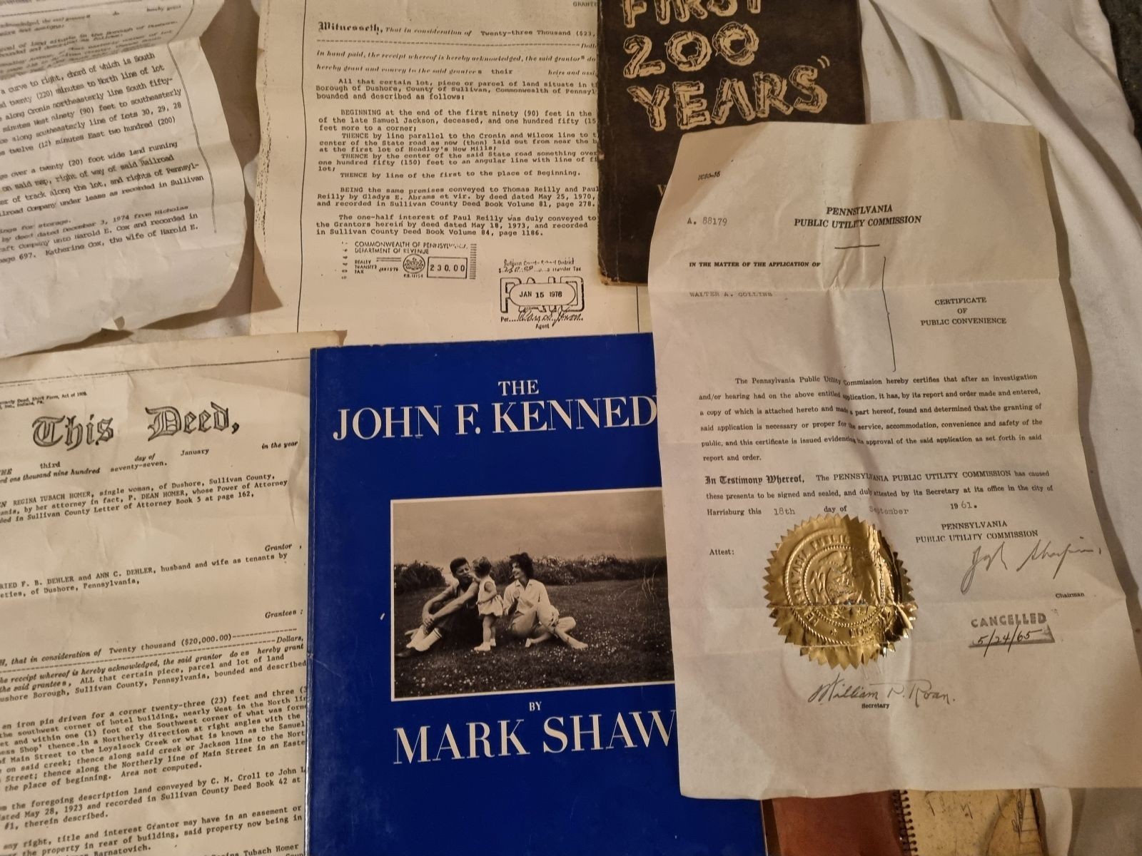 Antique Documents Deeds Letters Military Papers More