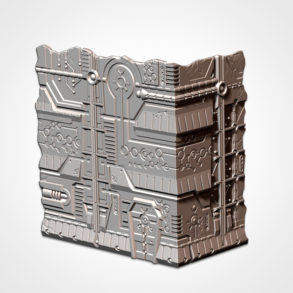 Necromatons - WTC 40K Official Foldable Terrain Set (10th Edition)