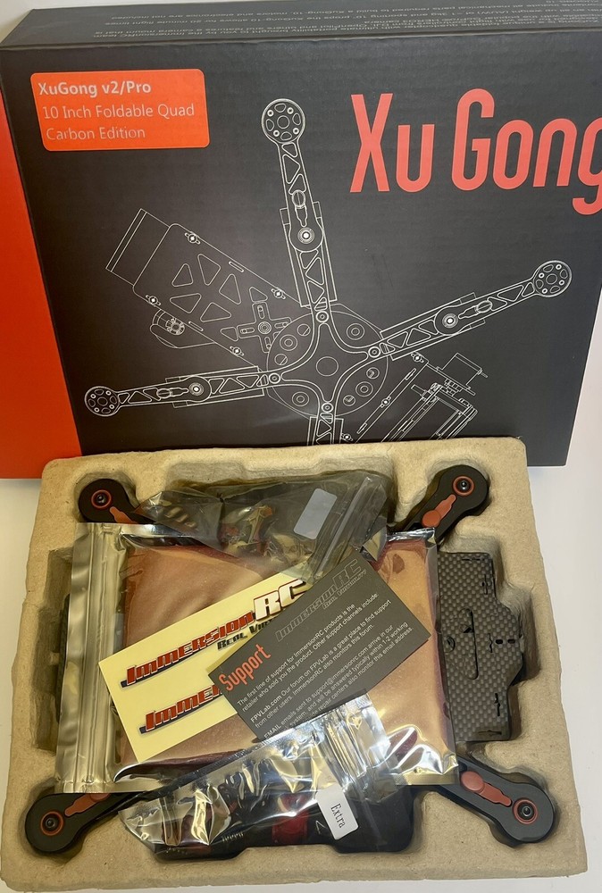 ImmersionRC XuGong V2/Pro Foldable Quad copter Airframe Kit