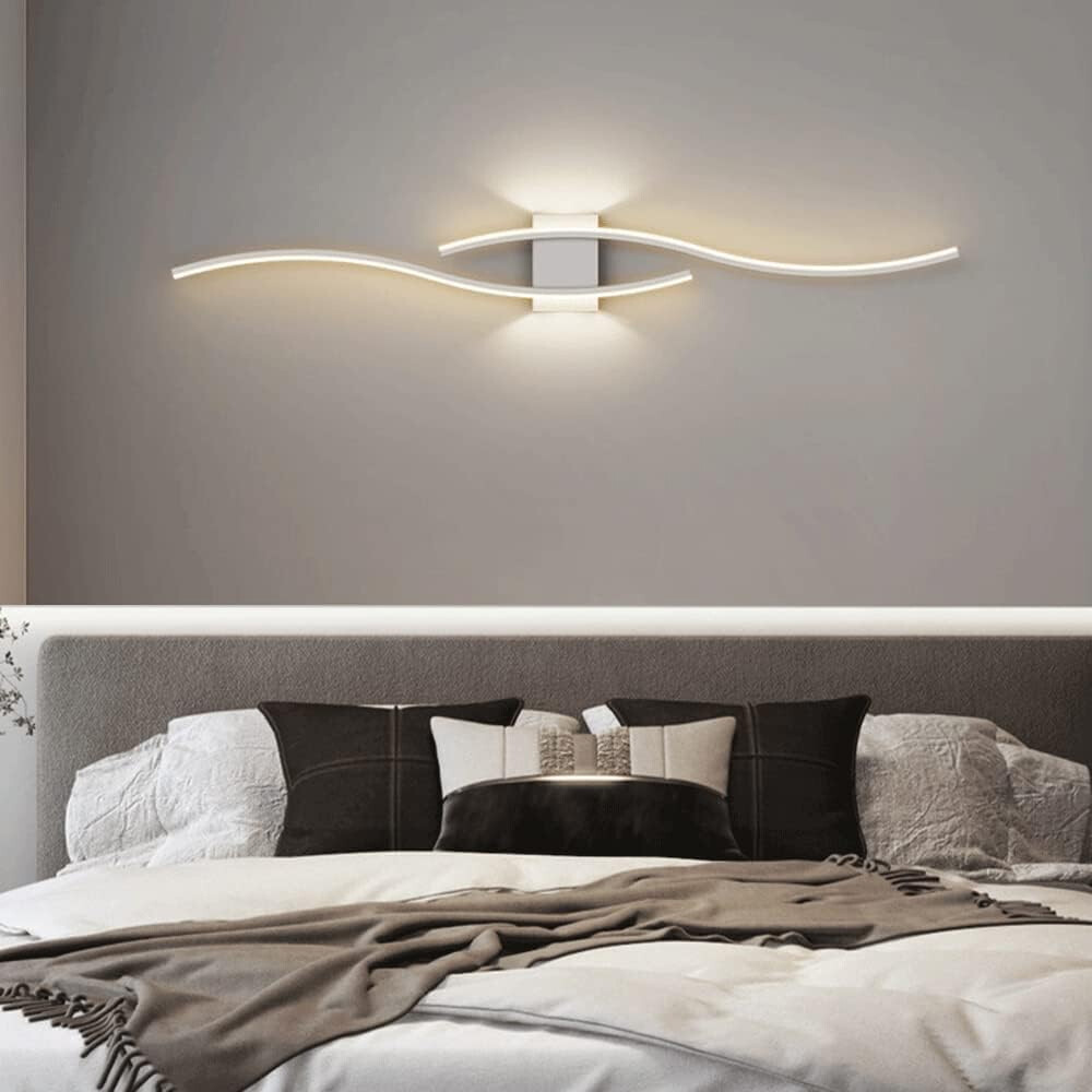 Modern LED Vanity Light Bathroom Light Fixture Over Mirror with Remote Control
