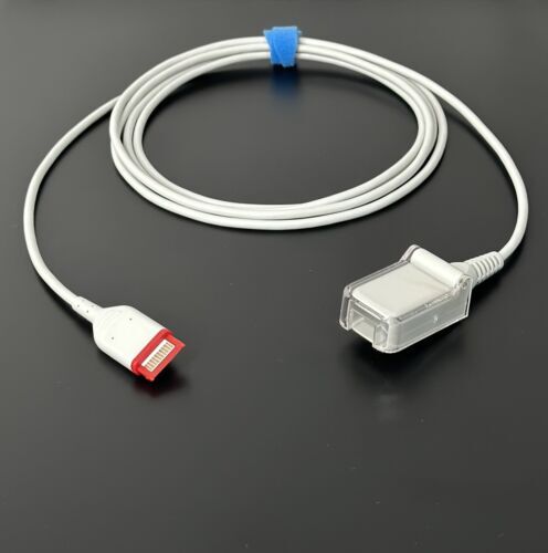 Extension Cable SpO2 Sensor Probe Adapter 9Pin Compatible For Masimo Rad-97