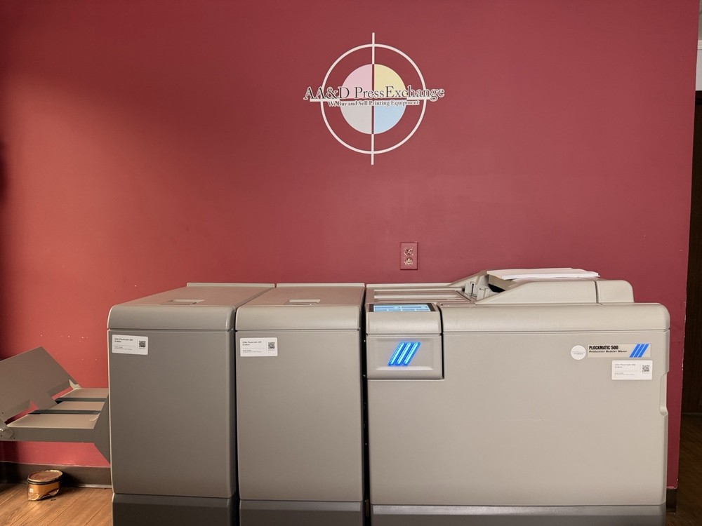 Plockmatic 500 bookletmaker Warranty !Video!