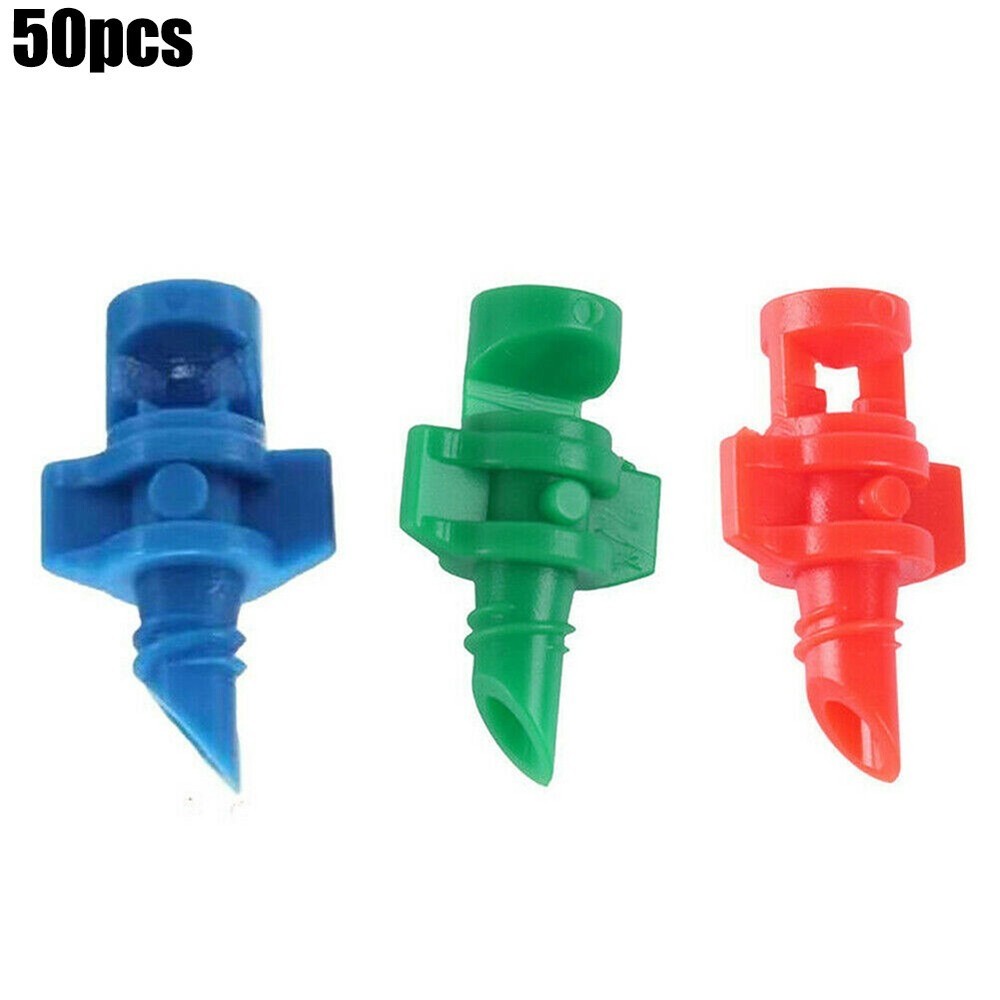Sprinkler Irrigation Nozzle Supply Refraction Atomizing Nozzle Replacement 50pcs