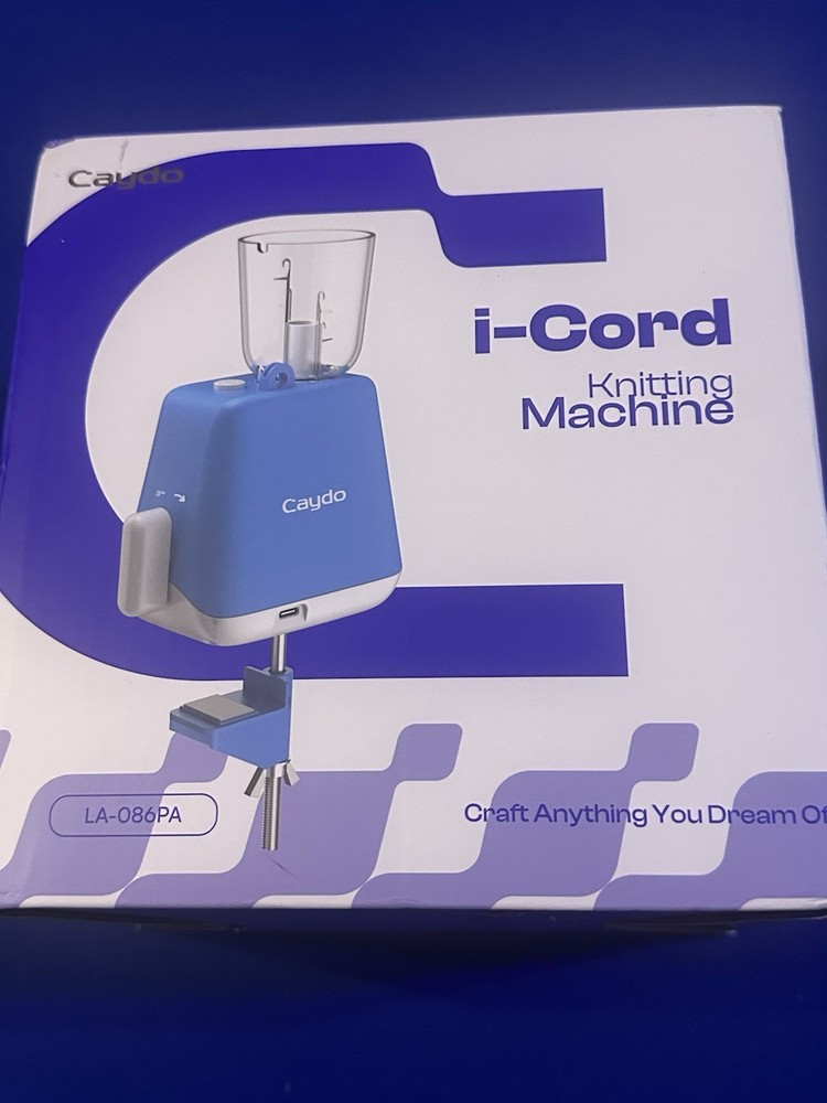Caydo i Cord Knitting Machine Electric iCord Maker Tool (Open Box)