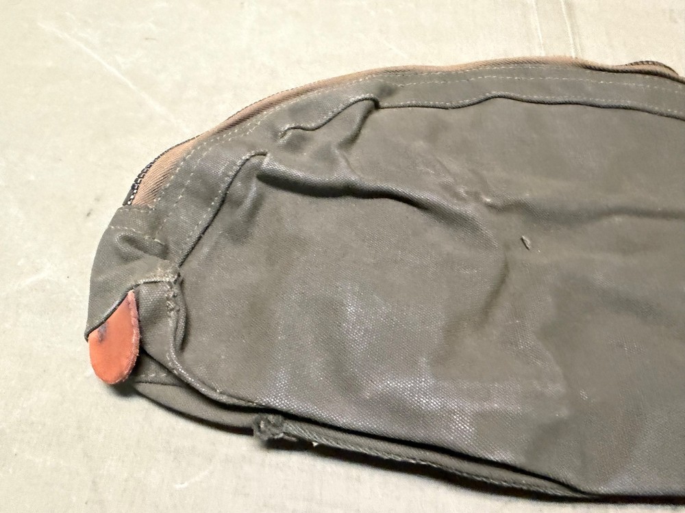 ORIGINAL WWII US ARMY M24 CHAFFEE TANK .30 CAL BOW GUN CANVAS COVER