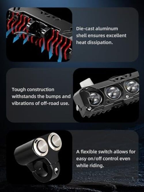Headlight LED Light Bar for Surron Eride Pro SS 2.0 3.0 E Ride Pro SR
