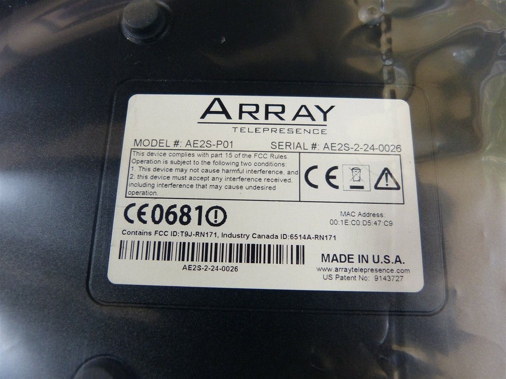 Array Telepresence AE2S-P01 Equal-i 2S Image Processor (K10)