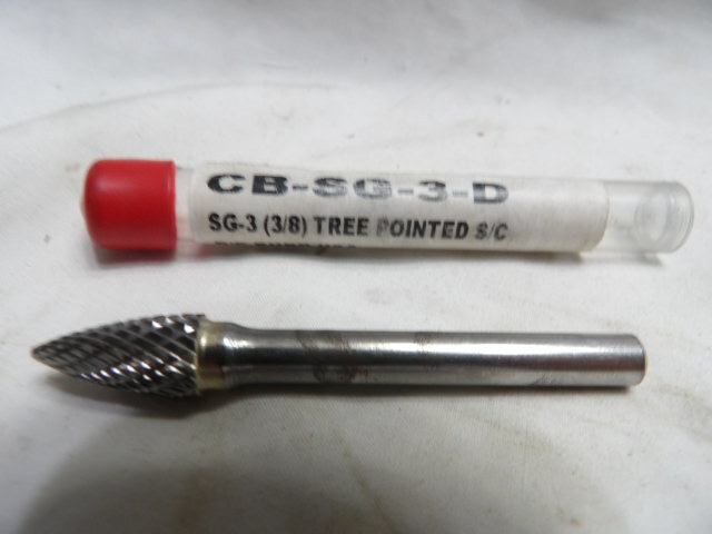 USA made SG-3 Tree-Pointed Carbide Burr