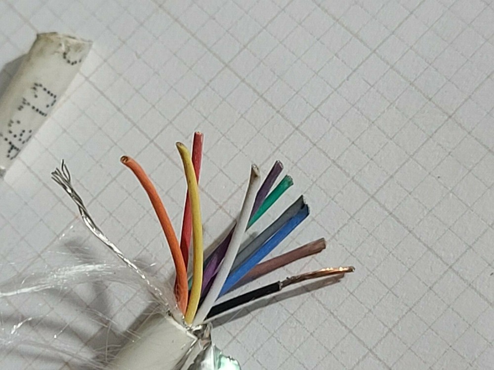 Honeywell Genesis 3208 22/10C Shielded Plenum Control Cable CMP FPLP White /50ft