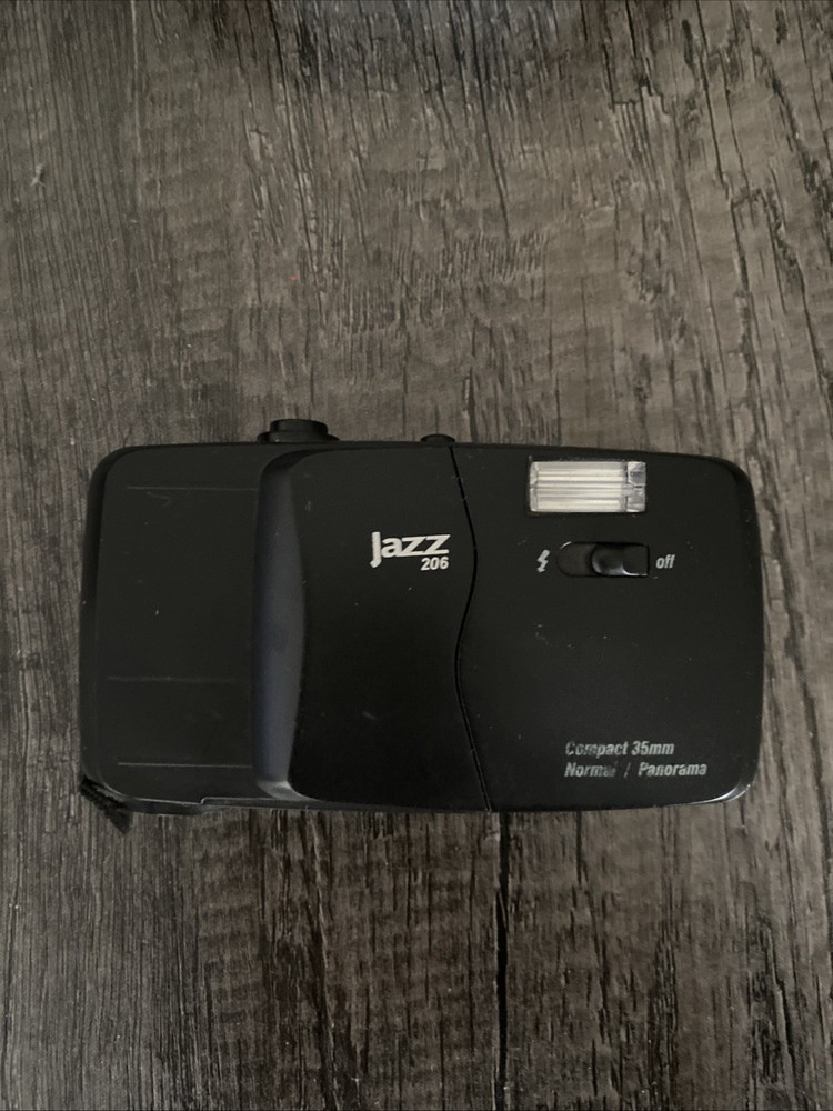 Jazz 206 Compact 35mm Camera - 27mm Optical Lens