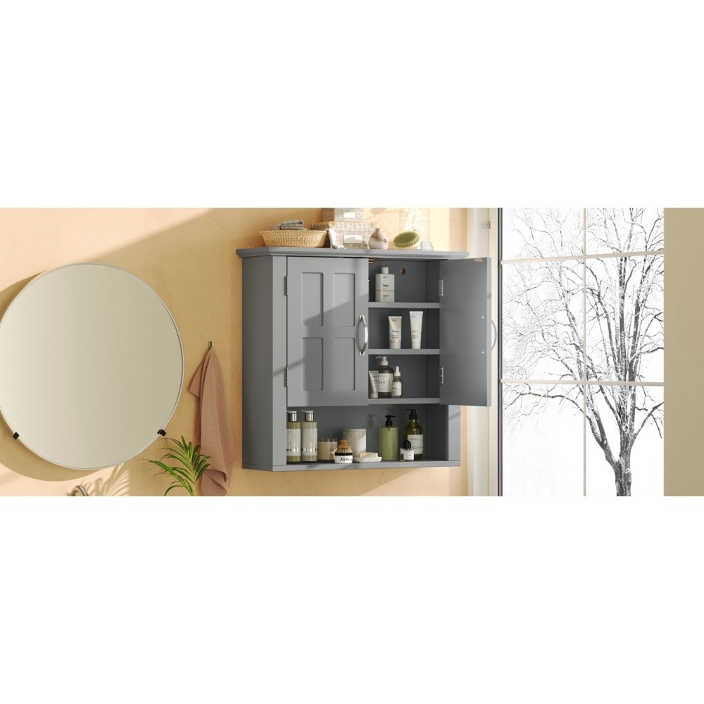 Bathroom Wall Storage Cabinet, Multi -functional Wall Mounted Cabinet
