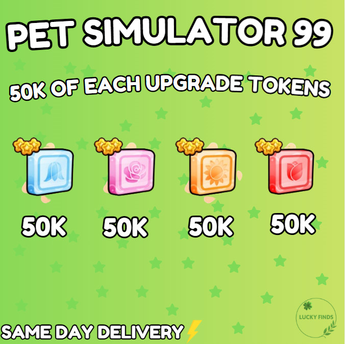 🔥💎50K OF EACH BOOSTS (PS99) 🔥PET SIMULATOR 99 - CHEAPEST!⚡💸