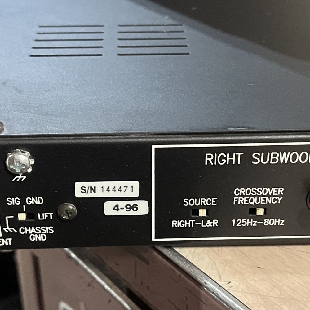 RANE SSE 35 HOME CINEMA EQUALIZER