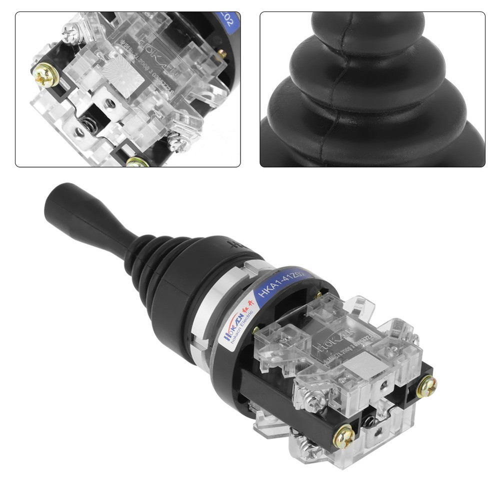 HKA1-41Z02 2-position 2NO Spring Return Momentary JoyStick WobbleReset Switch