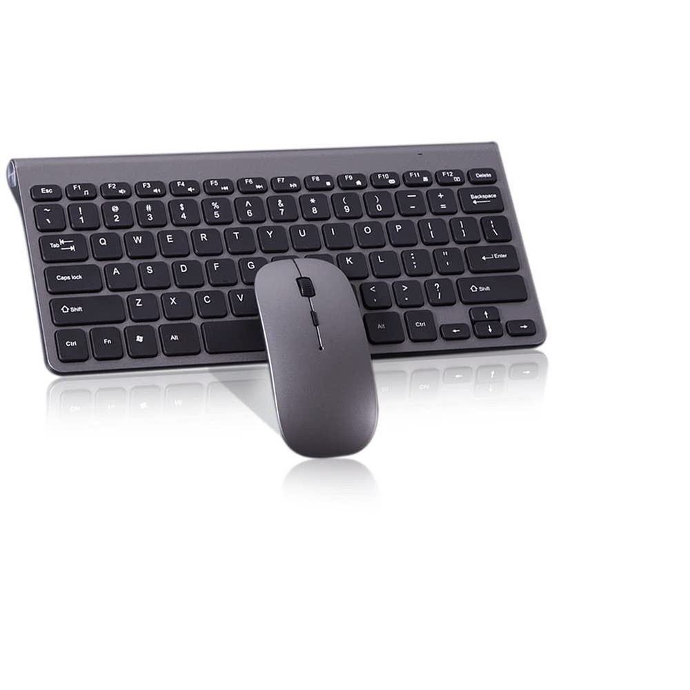 Wireless Keyboard and Mouse Combo, Compact Quiet Wireless Keyboard and Mouse ...