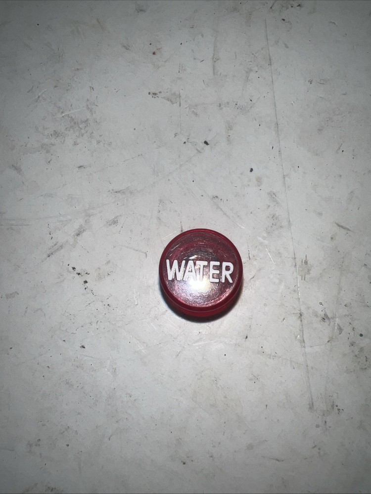 Peterbilt Red Lens "WATER" Indicator