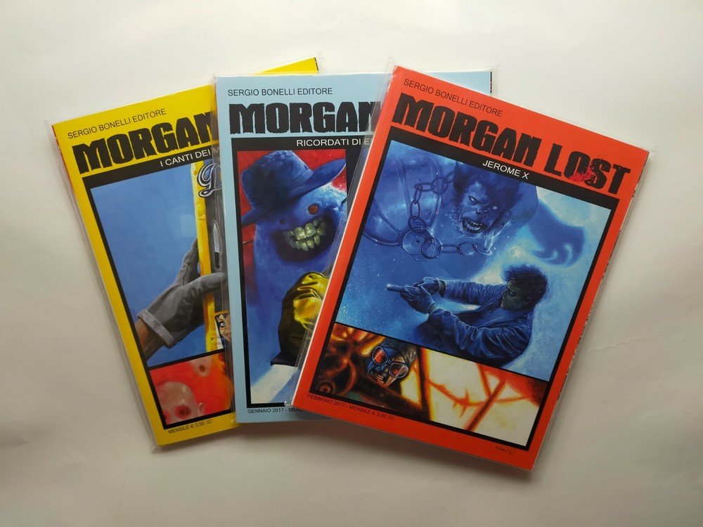 complete sequence series MORGAN LOST 1/17 ed.BONELLI