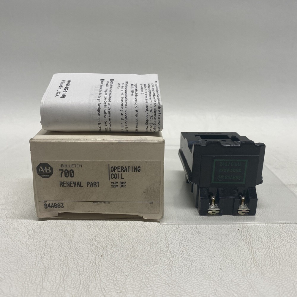 NIB Allen Bradley 84AB83 Operating Coil