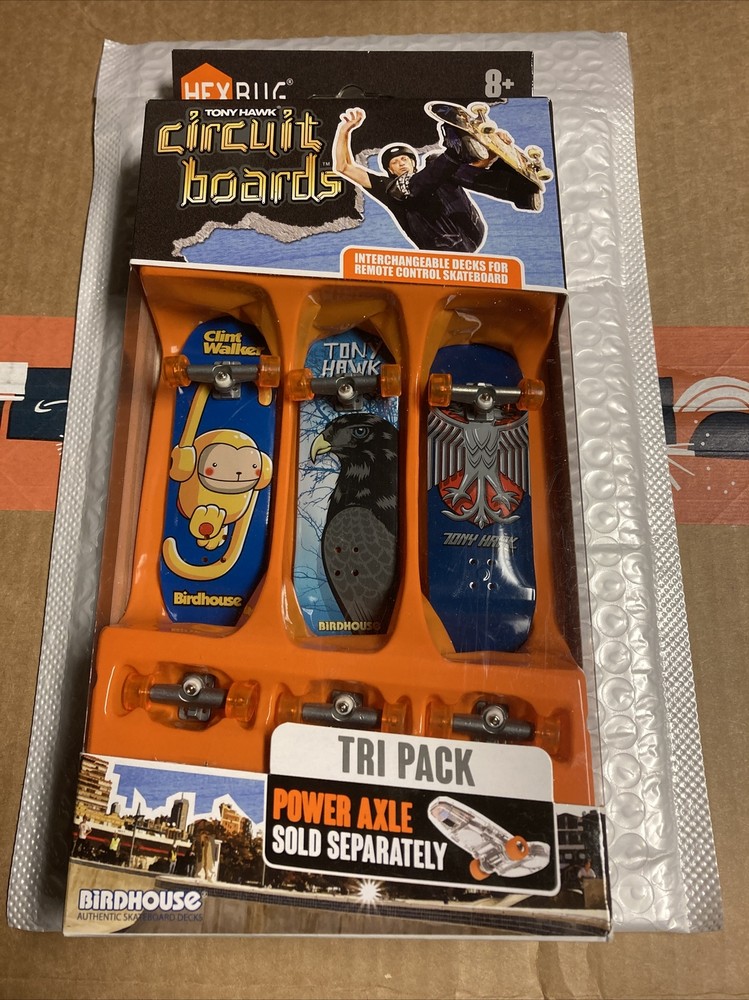 HEXBUG Tony Hawk Circuit Boards Tri Pack/Birdhouse/Interchangeable Decks