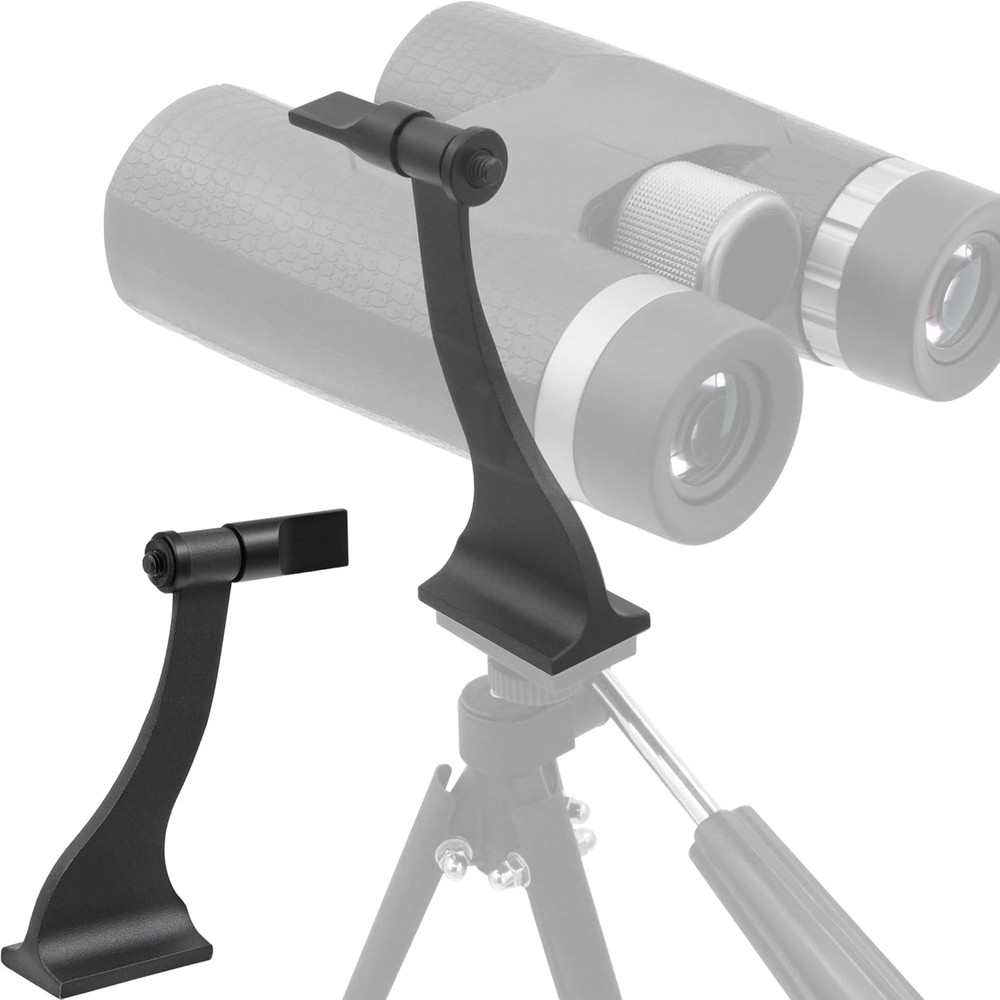 Alstar Binocular Tripod Adapter with Quick Release 1/4 Inch Threading Detachable