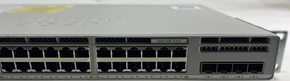 Cisco Catalyst C9200L-48T-4G-E V02 Switch w/Power Cable (SNB)