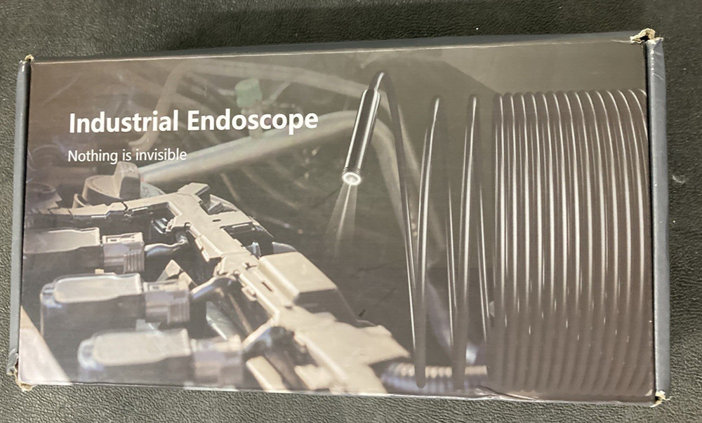 Endoscope Camera with Light, 1080P HD Borescope with 8 Adjustable Lights