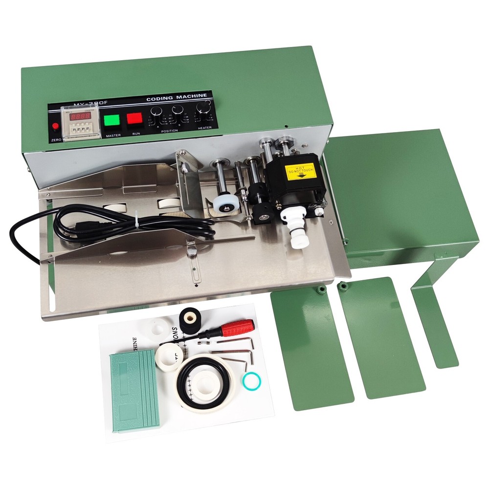 Solid-ink Continuous Coding Machine Printing Date Auto Dry Ink Counting 110V