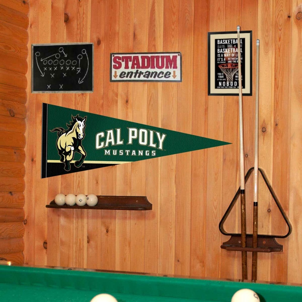 Cal Poly Mustangs 12x30 Felt Pennant