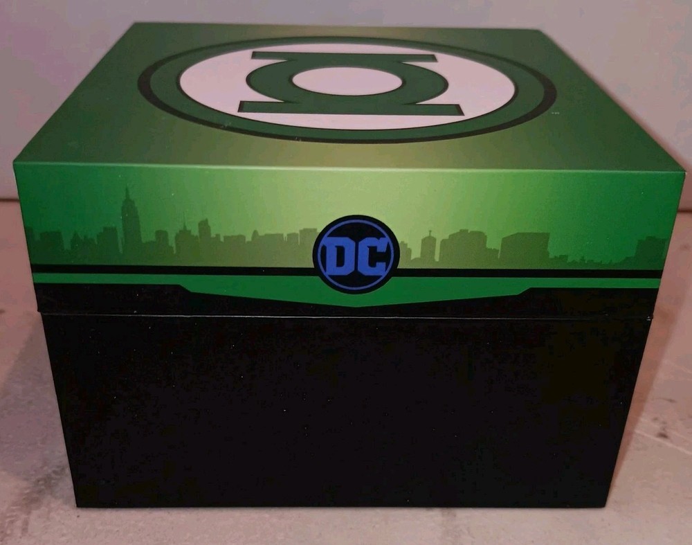 Green Lantern All Lanterns Corps Adjustable 9 Ring Set DC Comics w Gift Box