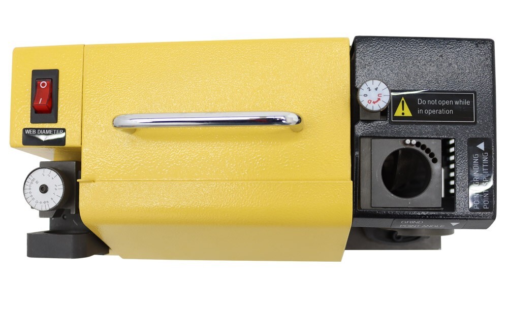 Enhanced Drill Bits Sharpener 3-20mm End Mill Sharpener 18 Collets 120W Powered