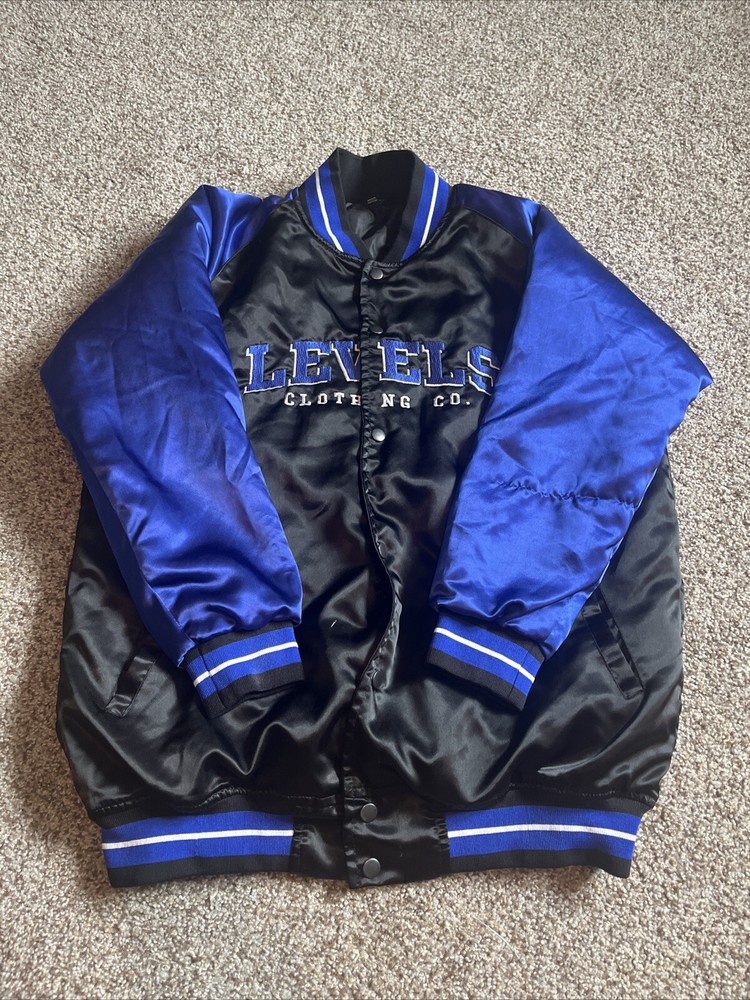 Levels Clothing Co Mens Bomber Jacket  size Medium