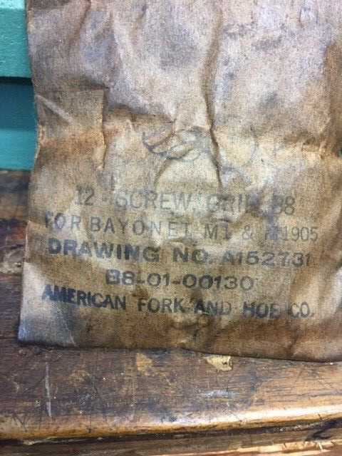 Original USGI Bayonet Handle Screw from USGI Package