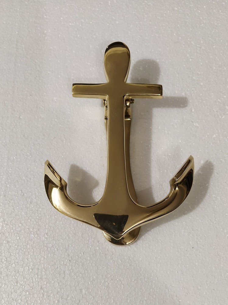Decorative Brass Anchor Door Knocker Solid Brass Ship Anchor