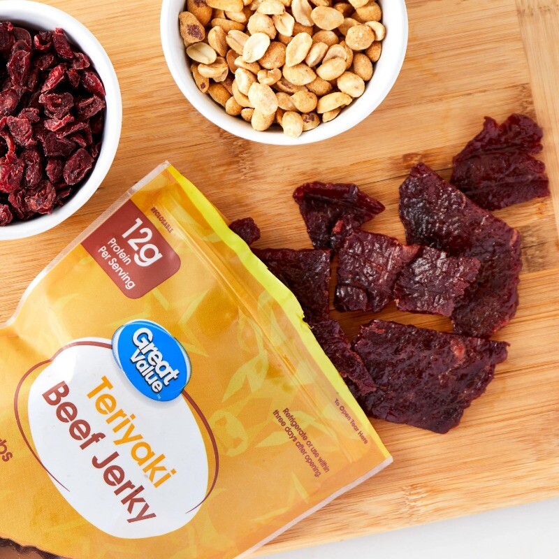 Great Value Teriyaki Beef Jerky Value Pack, 10 oz