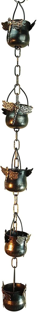 Decorative Iron Dragonfly Rain Chain