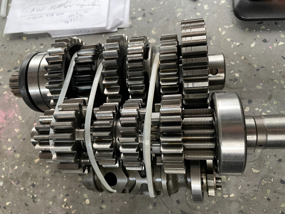 honda cbr 600 full gearbox internals