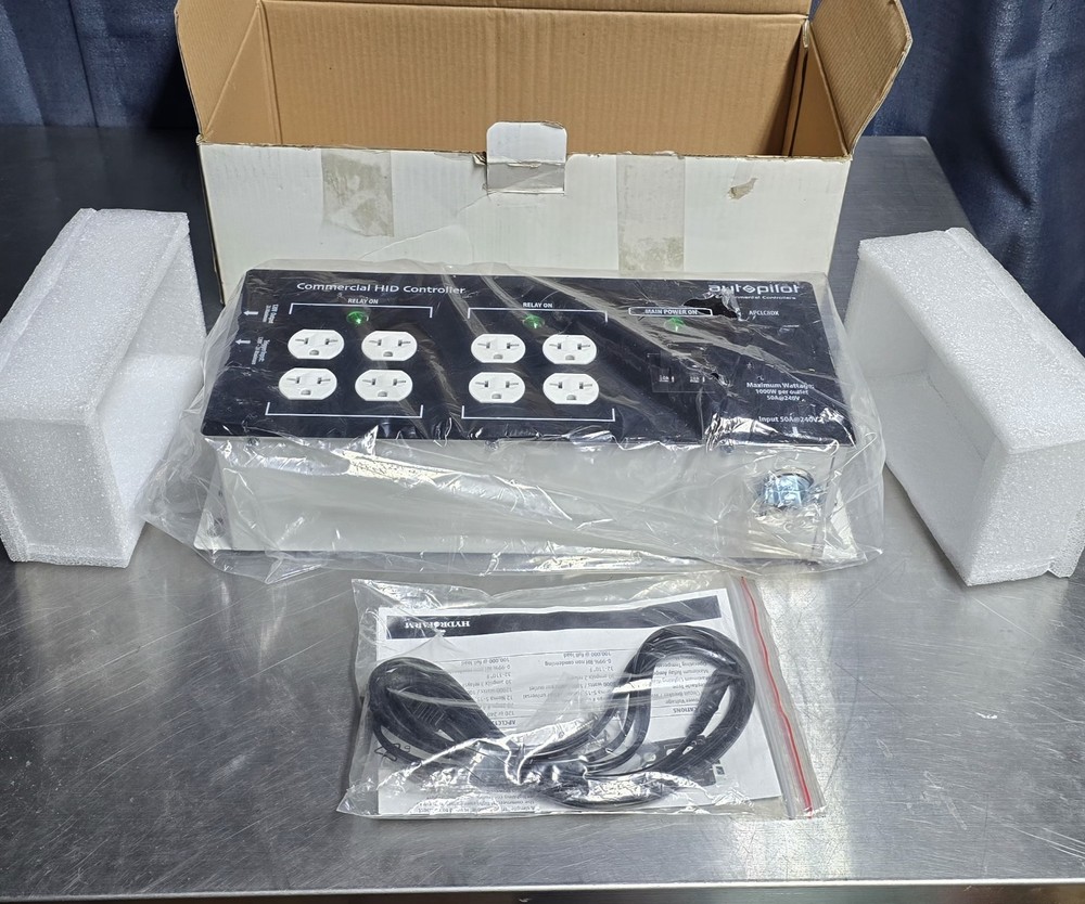 Autopilot Commercial High Power HID 8 Grow Light Controller APCLC8DX