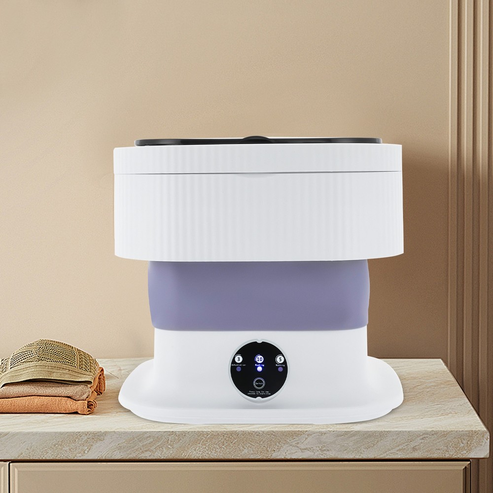 Portable Washing Machine, Foldable Washing Machine, Mini Washing Machine 10L 40W
