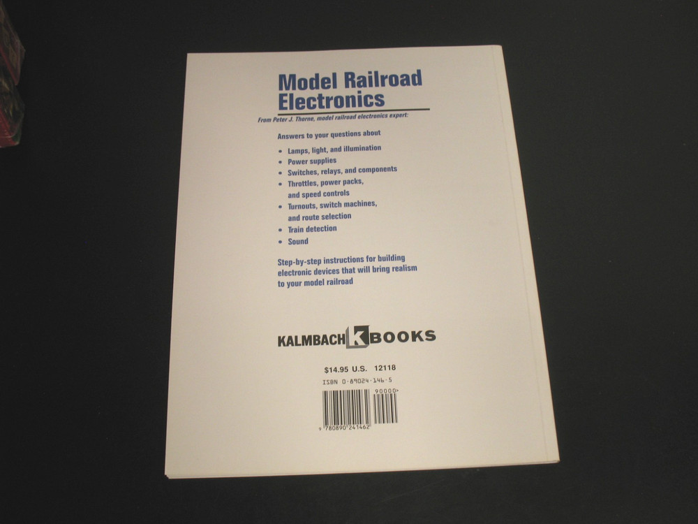 MODEL RAILROAD ELECTRONICS PETER J THORNE BASIC CONCEPTS TO ADVANCED PROJECTS