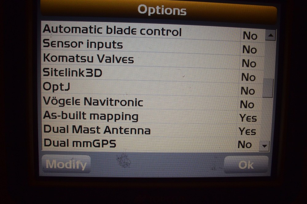 Topcon SmartGrade Control Panel Model GX-55 MANY OPTIONS #874