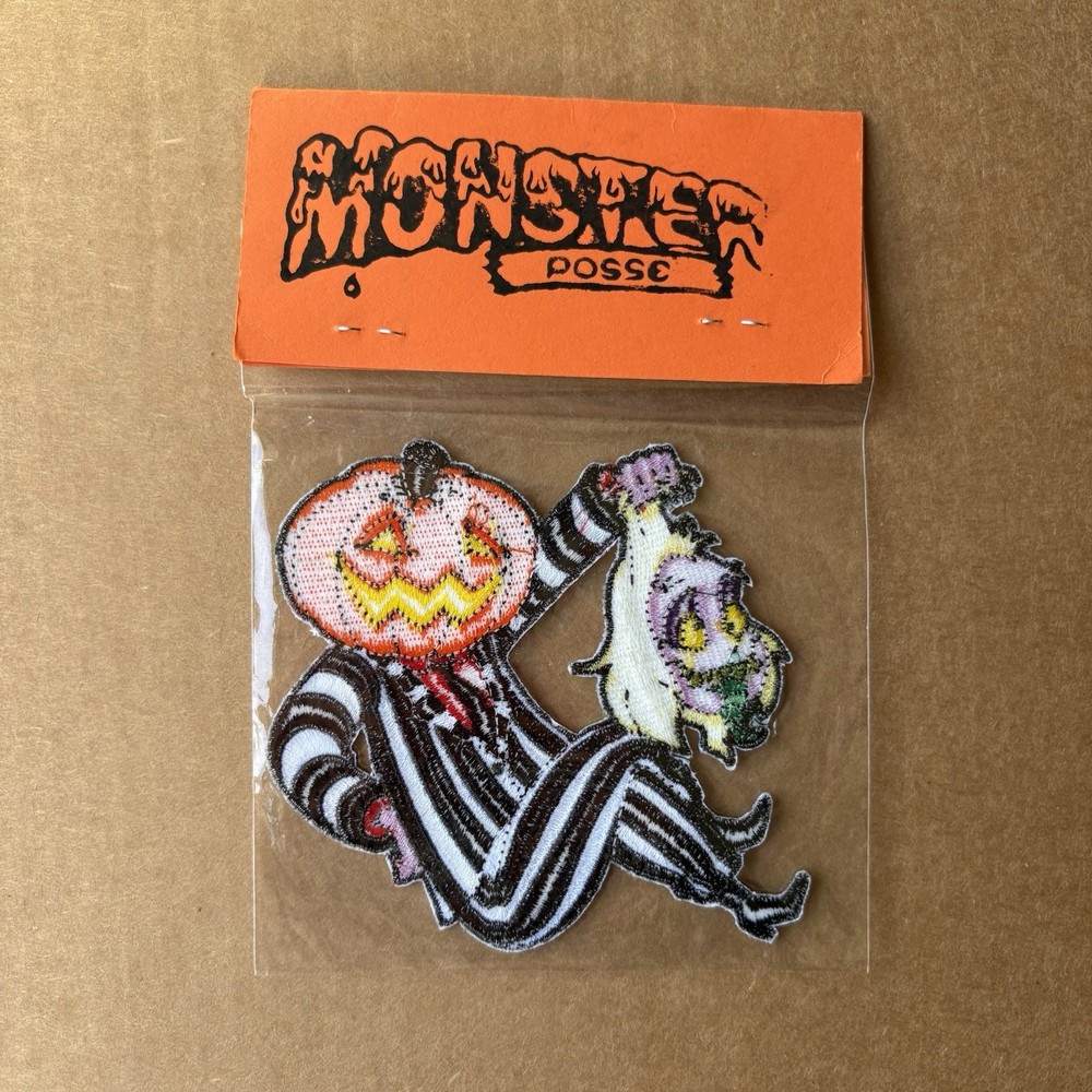 Monster Posse Beetlejuice Patch New