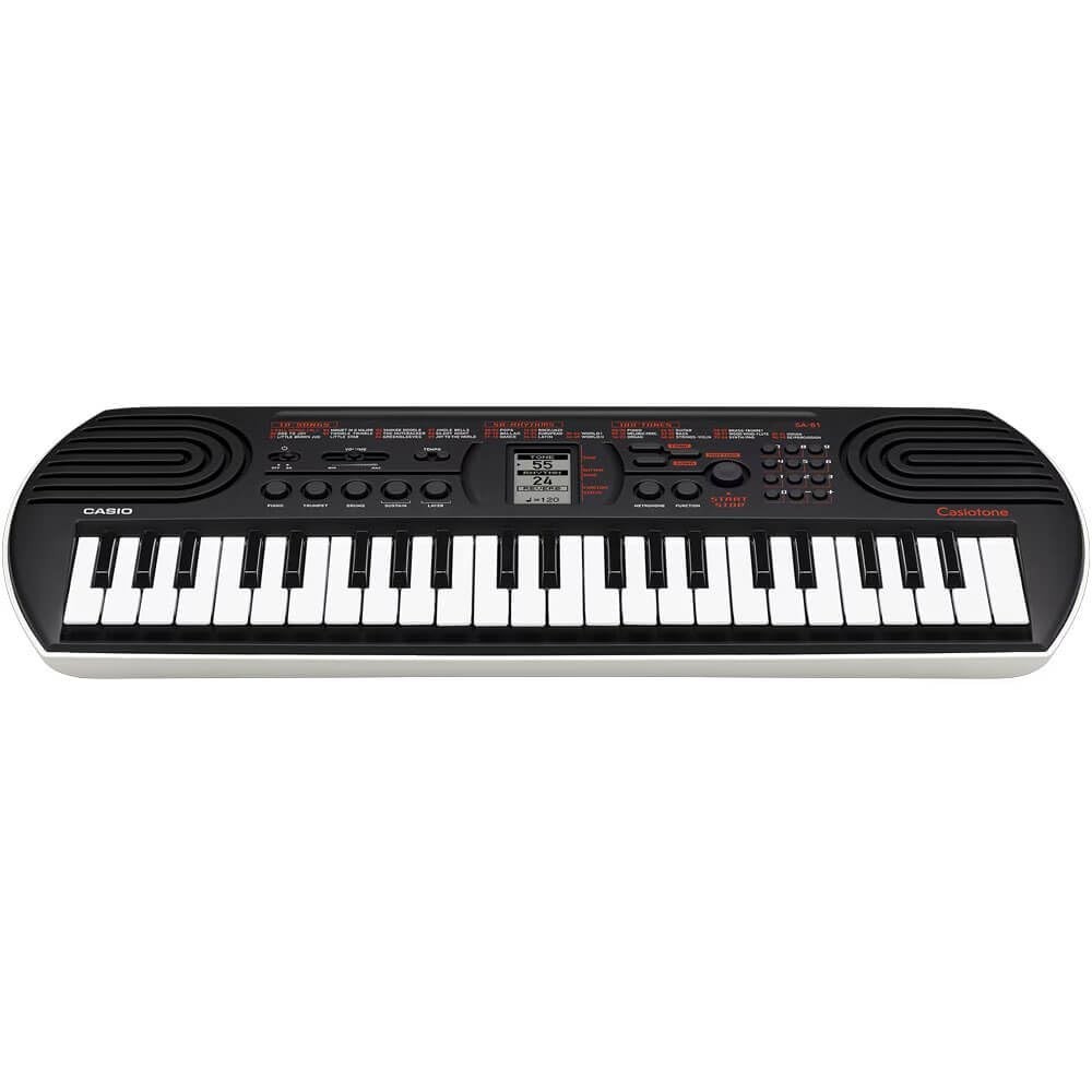 Casio SA-81 44-key Portable Arranger Keyboard with Power Supply