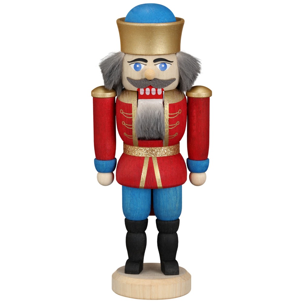 Miniature Red Crowned King German Nutcracker